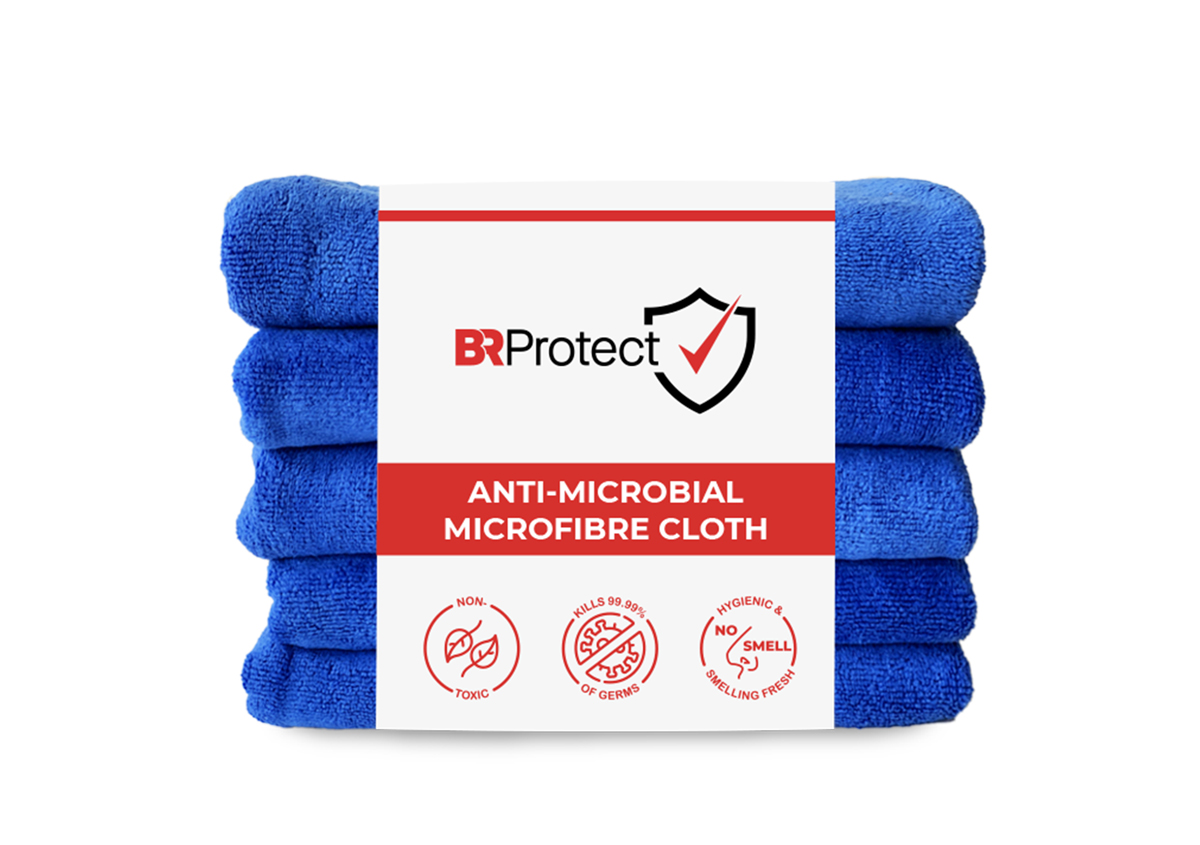 BRProtect Antimicrobial Microfibre Cloth